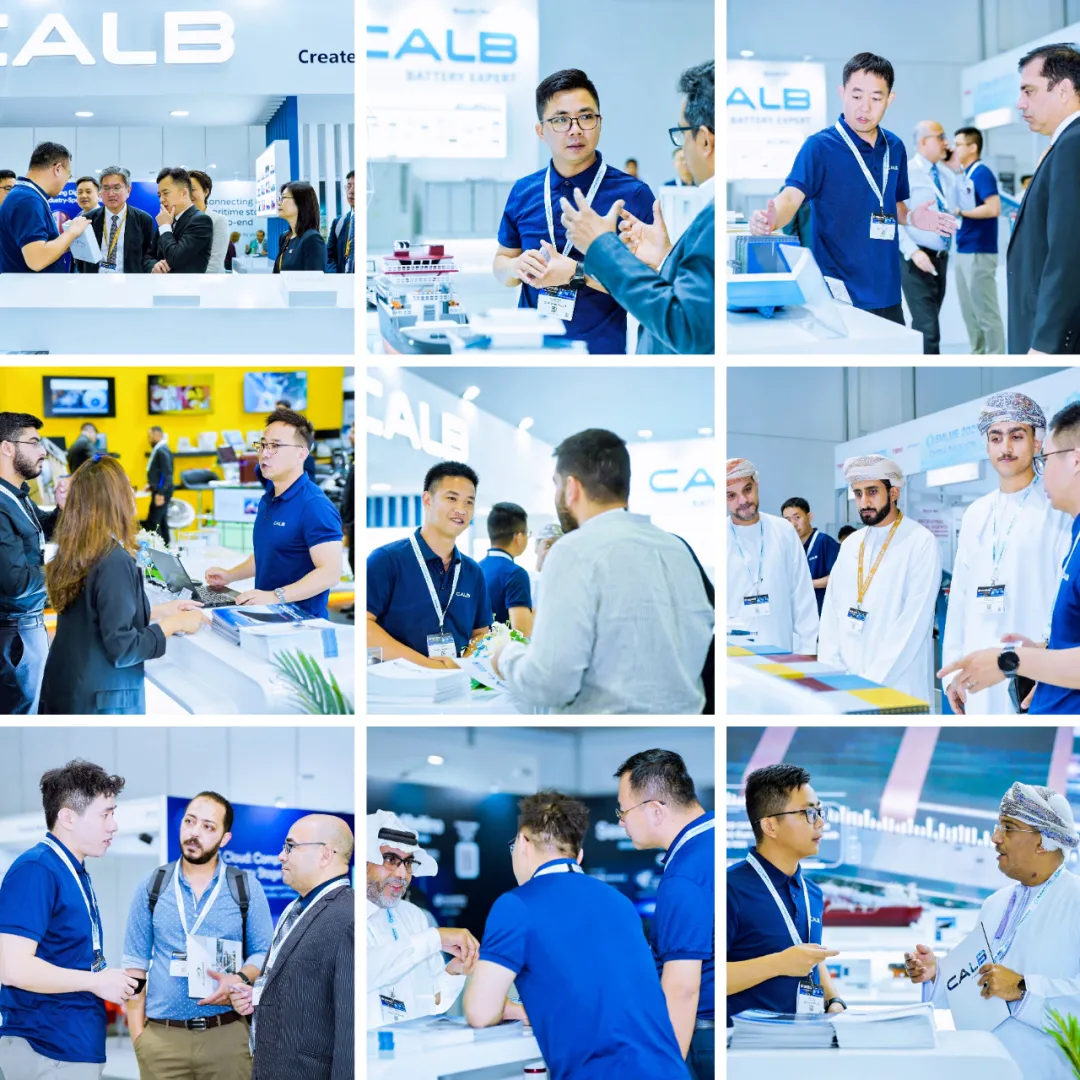 CALB Showcases Marine Electrification Solutions at Dubai International Maritime Exhibition